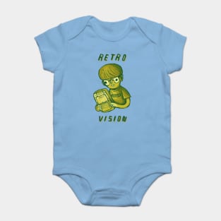 retro vision Baby Bodysuit